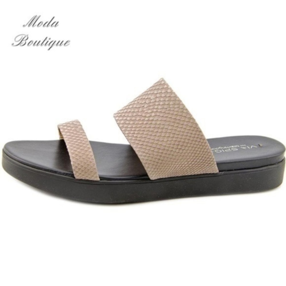 Via Spiga V-carita Beige Sandals